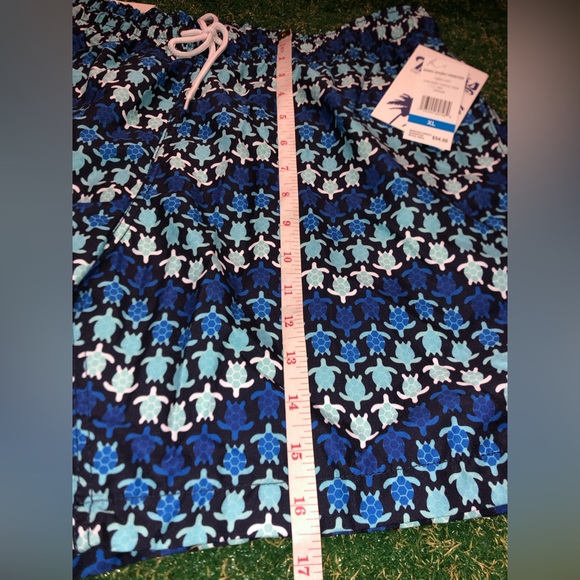 Trunks Surf and Swim Co. Brand Men’s Chevron Turtle Mesh Lined Trunks Size XL - Picture 4 of 12